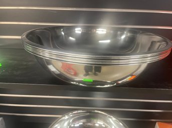 Lot Of 6 Winco 20 Qt Stainless Steel Bowl