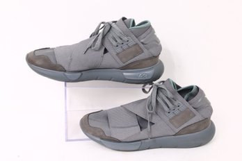 ADIDAS M21983 Yohji Yamamoto Y-3 Qasa Hi ' Vista Grey ' Men's Sneakers Size 12