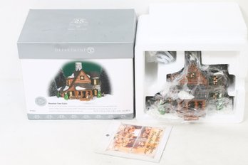 Department 56 New England Village Limited Edition - Mountain View Cabin - Hand Painted New Old Stock