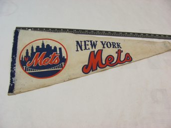 Vintage NY Mets Banner