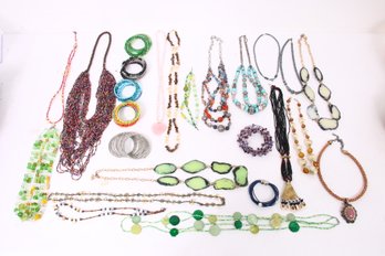 Large Group Of Quality Fashion Costume Jewelry