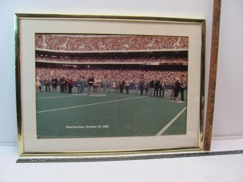 1976 NY Giants Opening Day Photograph