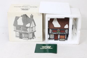 Department 56 Heritage Village Dickens Village Series - TUTBURY PRINTER - New Old Stock