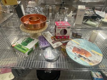 Assorted Baking And Cooking Products On Front Shelf