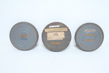 3 Vintage XXX/Dirty Silent 16mm Film Reels: Burlesque/'Burlesk', Strip Queens, Owl & Pussy Cat