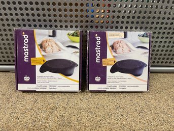 Pair Of Mastrad Microwavable  Hot Plates