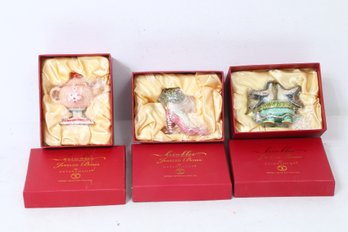 Department 56 KRINKLES Jeweled Boxes - Group Of 3 - New Old Stock