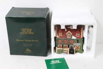 Department 56 Heritage Village Dickens Village Series - DEDLOCK ARMS 3rd Edition 1994 - New Old Stock