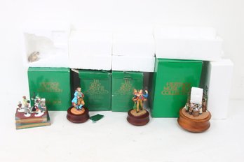 Department 56 IN THE SPIRIT Christmas Carol Dickens Music Boxes - New Old Stock