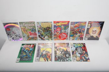 10 Marvel Comics: Fantastic 4, Wolverine & The Punisher, X-Force, Ghost Rider, X-men 2099 & More