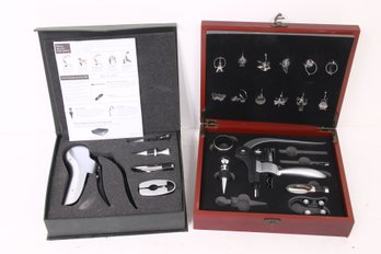 Pair Of Wine Openers With Accessories In Stowage Box