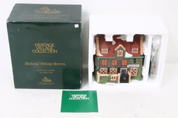Department 56 Heritage Village Dickens Village Series - DEDLOCK ARMS 3rd Edition 1994 - New Old Stock