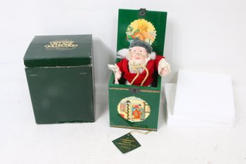 Department 56 Heritage Music Box Collection Ebenezer Scrooge - New Old Stock