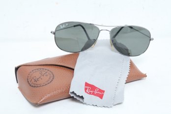 Authentic Vintage Ray Ban P Aviator Sunglasses With Original Leather Case