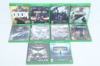 10 XBOX One Games: Doom, Resident Evil, Call Of Duty Black Ops III