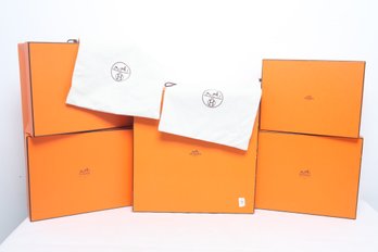 5 Hermes Boxes (Boxes Only)
