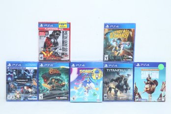 7 Sealed PS4 Games: Metal Gear Solid, Sonic Colors Ultimate, Titanfall 2 & More