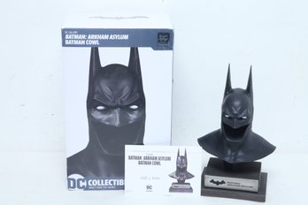 DC Galleries: Batman Arkham Asylum Batman Cowl (1735 Of 5000) W/COA