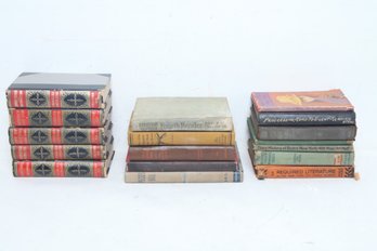 17 Antique/Vintage Hardcover Books