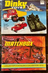 Vintage Toy Catalogs MATCHBOX 1972 & DINKY TOYS Die-cast Cars