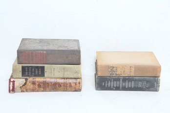 Grouping Of 5 Antique/Vintage History Books