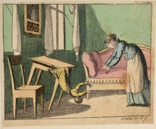 1790 German Book With  Music & An Added Illustration