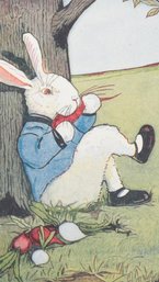 1920  Childrens Book Peter Rabbit Goes To Market