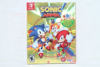 New, Factory Sealed Game: Sonic Mania Plus For Nintendo Switch