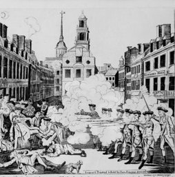 Paul Revere THE BLOODY MASSACRE Perpetrated In King-Street, Boston, On March 5th 1770
