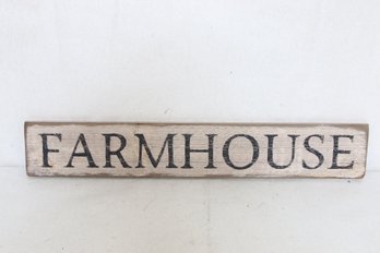 Large Country Style Wooden Sign FARMHOUSE - New