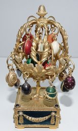 Joan Rivers Faberge Eggs And Display Complete