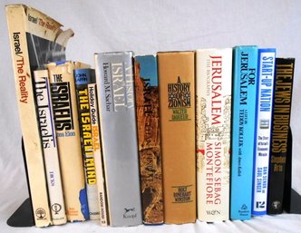 Lot Of 12 Books About Israel And The Israelis