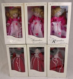 Lot Of 6 Marie Osmond Keepsake Dolls MIB NRFB