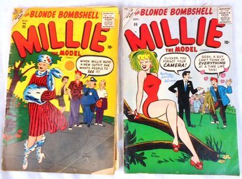 Lot Of 2 Millie The Model Comics: #80 & #86