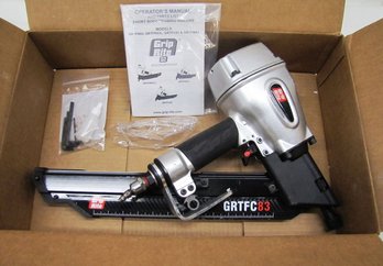 GripRite GRTFC83 Reconditioned 3-1/4 30 Paper Tape Framing Nailer W/Accessories