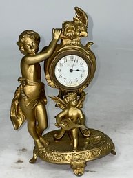 Figural Antique New Haven Novelty Clock C. 1900-1920