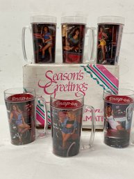 Vintage 1992 Snap-on Tools Centerfold Mug Set