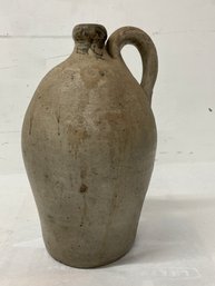 Antique Ovoid Form Stoneware Jug