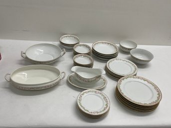 Large Lot Of Bavaria Rosedale China About 40 Pieces