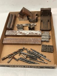 Lot Of Machinist Machine Shop Metal Tools Parts