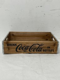 Drink Coca Cola Wood Crate