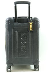 New LUCAS 28' Spinner Luggage Hardcase Black Lightweight Suitcase