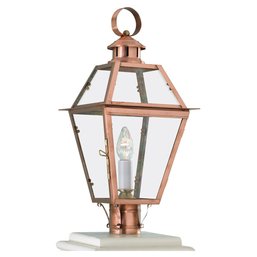Norwell Lighting 2250 Old Colony Copper 1 Light 22' Tall Outdoor - Copper 599.99 Retail
