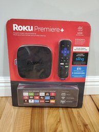 ROKU Premiere Plus  Include 4K HDR Streaming Media Player  Remote  HDMI - NEW