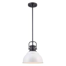 Home Decorators Shelston 10' 1-Light Farmhouse Hanging Kitchen Pendant Light