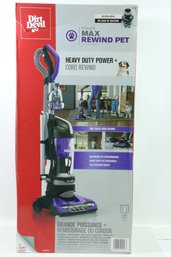 Dirt Devil Power Max Rewind Pet Vacuum UD78710 Open Box