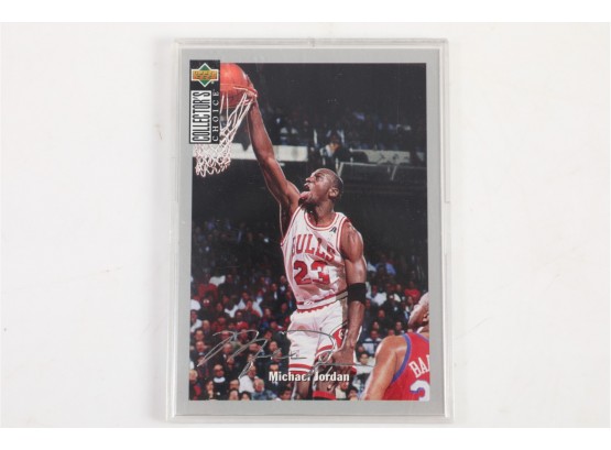 1994 Collector's Choice Michael Jordan Silver Signature Card #240
