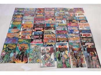 Large Group Of Image Comic Books