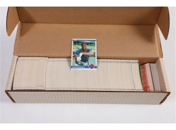 1984 Fleer Baseball Card Set - Missing Don Mattingly. - Set Has Darryl Strawberry - Nrmt/Mt