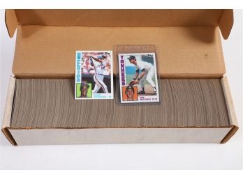 1984 Topps Baseball Card Complete Set - Nrmt/Mt Condition - Don Mattingly RC And Darryl Strawberry RC